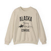 Alaska Sweatshirt - Mountain Cowgirl Graphic Crewneck