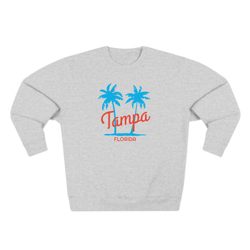 Premium Tampa, Florida Sweatshirt - Retro Unisex Sweatshirt