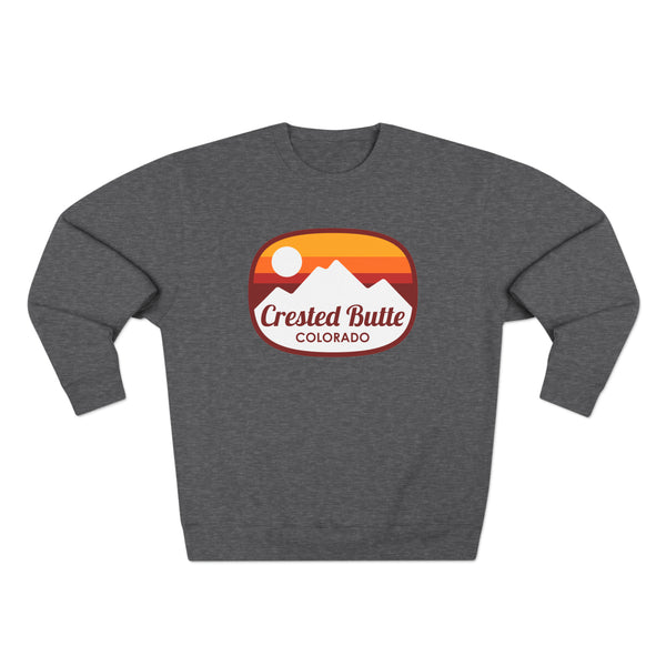 Premium Crested Butte, Colorado Sweatshirt - Retro Unisex Sweatshirt