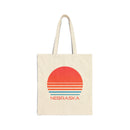 Nebraska Cotton Canvas Nebraska Tote Bag - Retro 80s-1