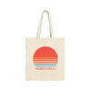 Nebraska Cotton Canvas Nebraska Tote Bag - Retro 80s