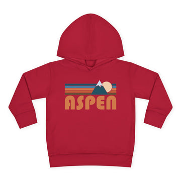 Buy vintage-red Aspen, Colorado Toddler Hoodie - Unisex Aspen Toddler Sweatshirt