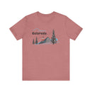 Colorado T-Shirt Retro - Adult Unisex Ski Mountain Gondola Colorado T Shirt-6