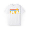 Austin, Texas Graphic Tee, Comfort Colors Retro Unisex Austin T shirt