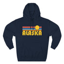 Alaska Hoodie - Retro Sun Unisex Sweatshirt-1