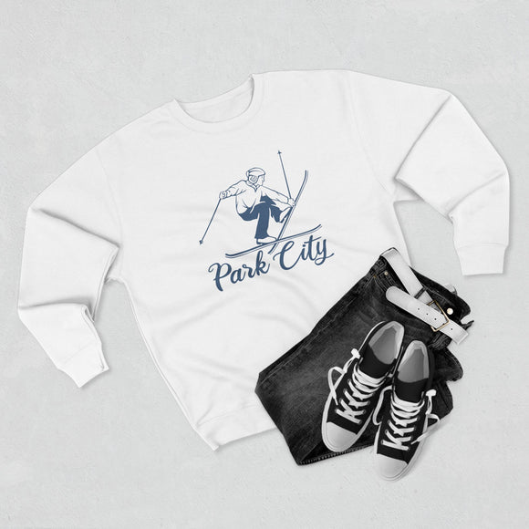 Premium Park City, Utah Vintage Snow Ski Sweatshirt
