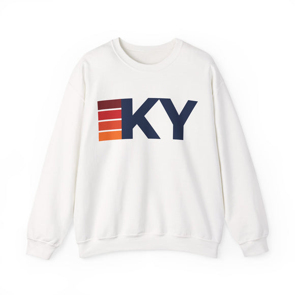 Kentucky Retro Sweatshirt | Retro Stripes Kentucky