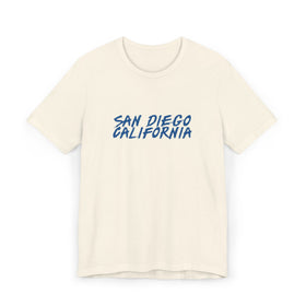San Diego T-Shirt | 100% Cotton Retro California Tee - 0