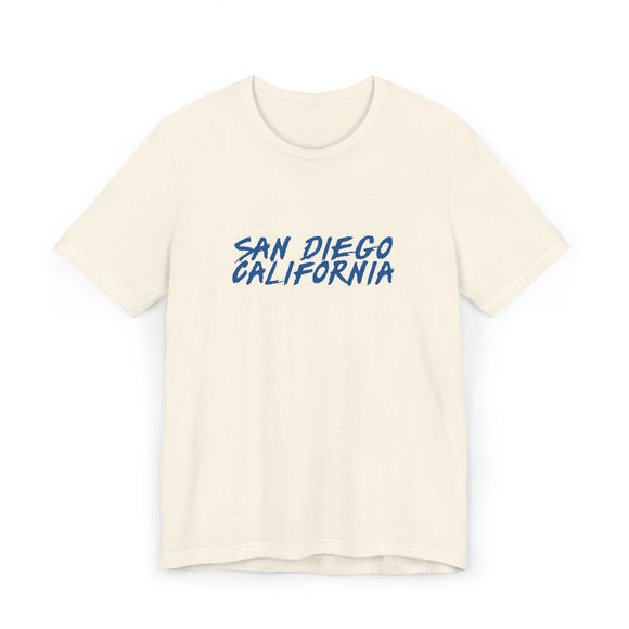 San Diego T-Shirt | 100% Cotton Retro California Tee