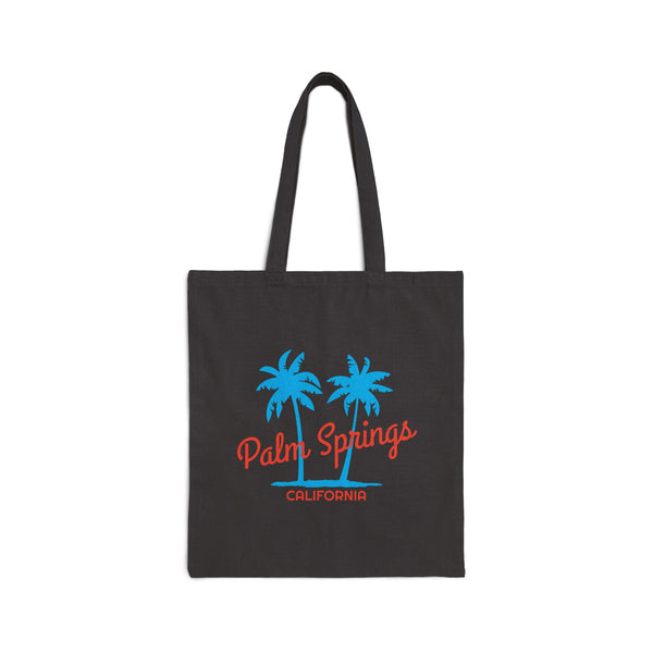 Palm Springs, California, Cotton Canvas Palm Springs Tote Bag
