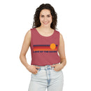 Lake of the Ozarks, Missouri Retro Sunstripe Tank Top | Comfort Colors - 100% Cotton-19