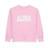 Aloha Toddler Sweatshirt - Aloha Toddler Crewneck Sweatshirt