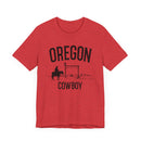 Oregon Cowboy T Shirt - Oregon Graphic Tee-23