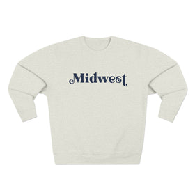 Buy oatmeal-heather Premium Midwest Sweatshirt