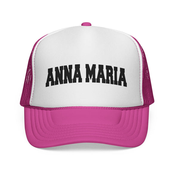 Anna Maria Island, Florida Collegiate Style Trucker Hat