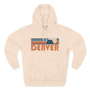 Denver, Colorado Hoodie - Retro Mountain Unisex Sweatshirt-1