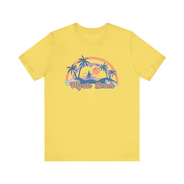 Myrtle Beach, South Carolina T-Shirt - Retro Beach Unisex Myrtle Beach Shirt - 0