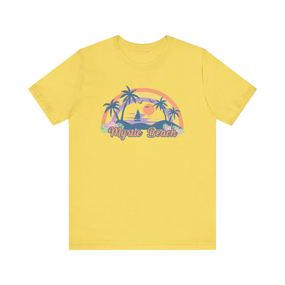 Myrtle Beach, South Carolina T-Shirt - Retro Beach Unisex Myrtle Beach Shirt