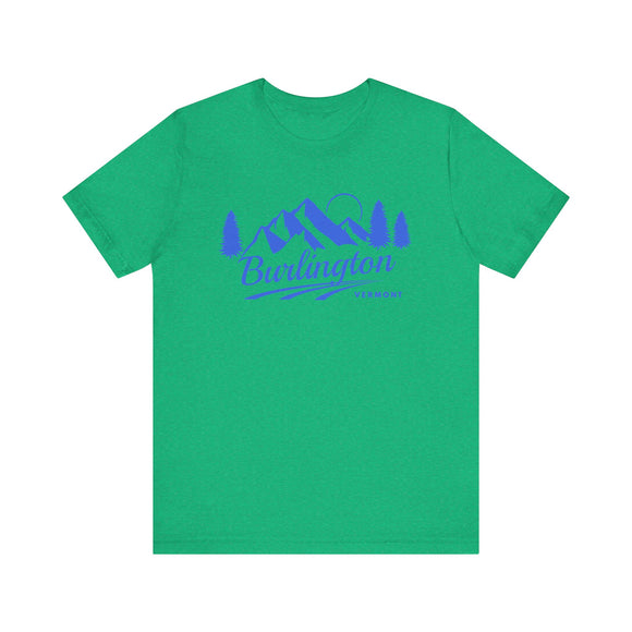Burlington, Vermont T-Shirt - Retro Mountain Unisex Burlington Shirt