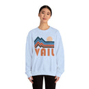 Vail, Colorado Sweatshirt Retro Mountains, Vail Unisex Graphic Crewneck-18