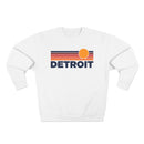 Premium Detroit, Michigan Sun Graphic Sweatshirt-2
