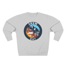 Premium Park City, Snow Day Mountain Ski Lift Sweatshirt - 0