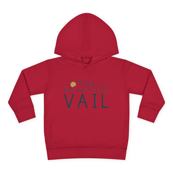 Vail, Colorado Toddler Hoodie - Unisex Vail Toddler Sweatshirt