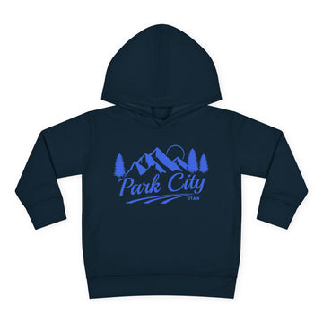 Buy navy Park City, Utah Toddler Hoodie - Unisex Mountain Park City Pullover Sweatshirt, Kids Hooded Jumper, Utah Souvenir