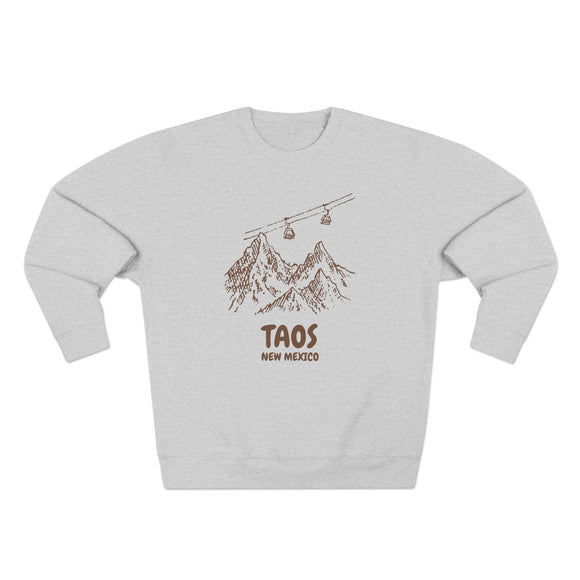 Premium Taos, New Mexico Gondola Ski Mountain Sweatshirt
