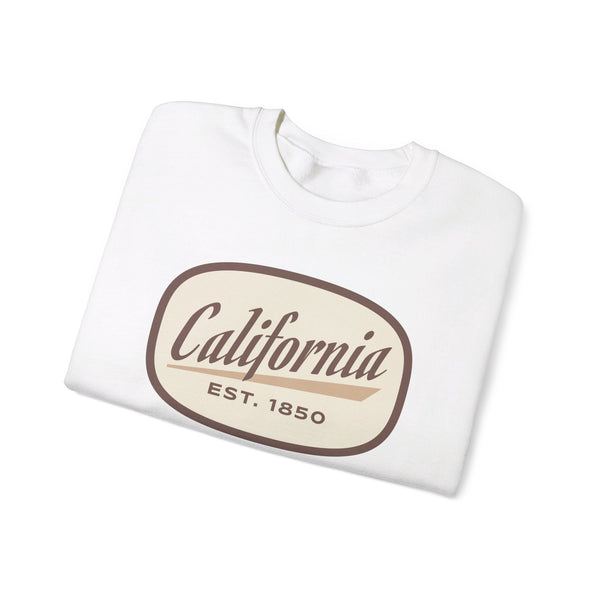 California Sweatshirt - Unisex Retro California Crewneck Sweatshirt