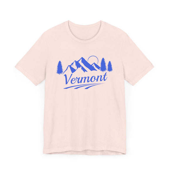 Vermont T-Shirt - Retro Mountain Unisex Vermont Shirt