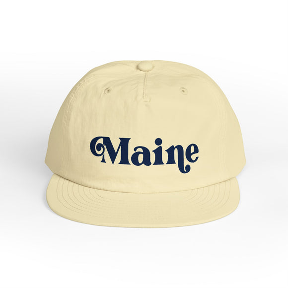 Maine Retro Surf Cap