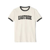 Eastside Cotton Ringer Graphic Tee - Unisex Eastside T Shirt, Vintage Style Tee, Men's/Women's Tee