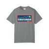 California Graphic Tee, Comfort Colors Retro Mountain Unisex T shirt