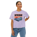 Women's Utah Boxy Graphic Tee - Slightly Cropped-19