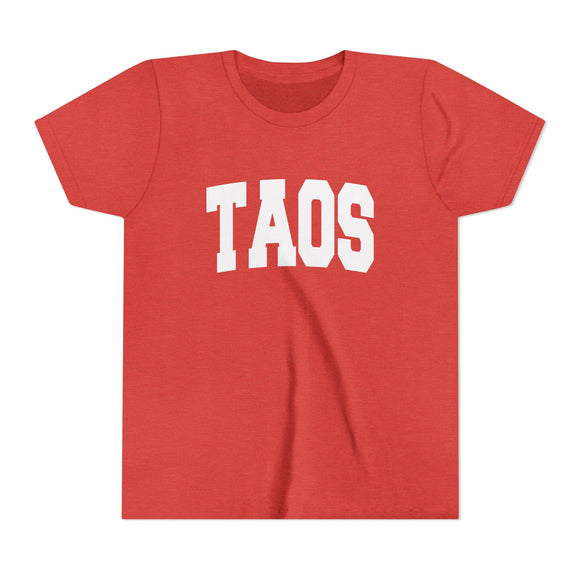 Taos, New Mexico Youth Graphic Tee - Kids Taos T Shirt