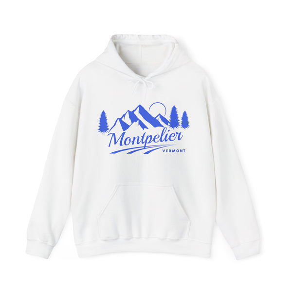 Montpelier, Vermont Hoodie - Unisex Mountain Montpelier Hoodie Sweatshirt