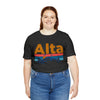 Alta, Utah Shirt - Mountain Sunset Unisex Alta T-Shirt