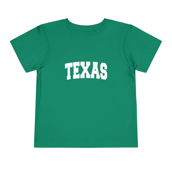 Texas Toddler Graphic Tee - Kids Texas Vacation T-Shirt