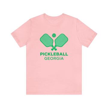Buy pink Georgia Pickleball T-Shirt - Unisex Georgia Shirt