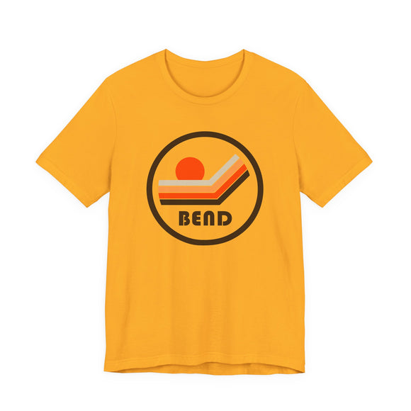 Bend, Oregon T-Shirt - Sunset Mountain Graphic Tee
