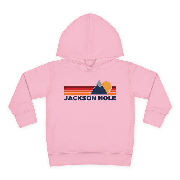 Jackson Hole, Wyoming Toddler Hoodie - Unisex Mountain Jackson Hole Pullover Sweatshirt, Kids Hooded Jumper, Wyoming Souvenir