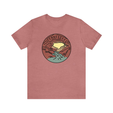 Buy heather-mauve Tennessee T-Shirt - Unisex Tennessee Shirt