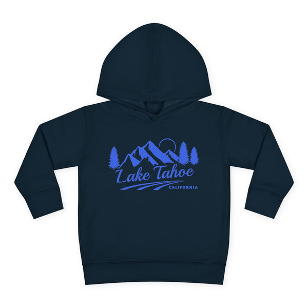 Lake Tahoe, California Toddler Hoodie - Unisex Mountain Lake Tahoe Pullover Sweatshirt, Kids Hooded Jumper, California Souvenir