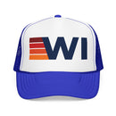 Wisconsin Trucker Hat - WI Abbr retro cap-4