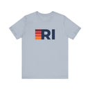 Rhode Island Retro Stripes T-Shirt | Rhode Island State Tee-4