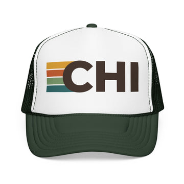 Chicago, Illinois Trucker Hat - CHI retro cap
