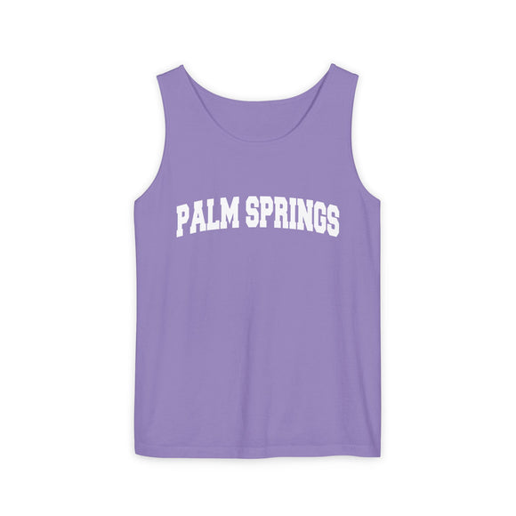 Palm Springs, California Tank Top Unisex | Comfort Colors - 100% Cotton