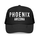 Phoenix, Arizona Trucker Hat - Foam Phoenix Cap - Block Letter State II-2