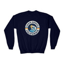 Santa Monica, California Youth Sweatshirt - Unisex Kid's Santa Monica Crewneck Sweatshirt-3